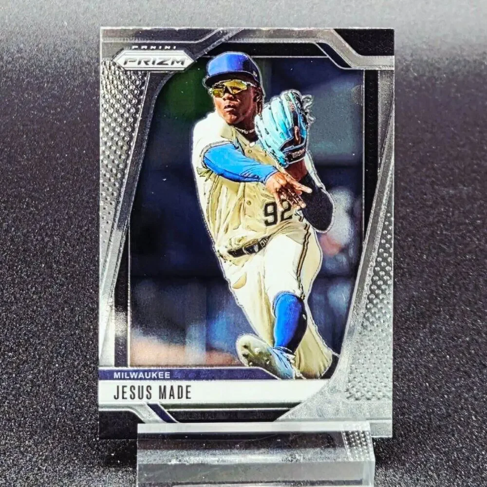 2025 Jesus Made Rocket Crusade Prizm RC's Milwaukee Brewers Top Prospect - Picture 6 of 7